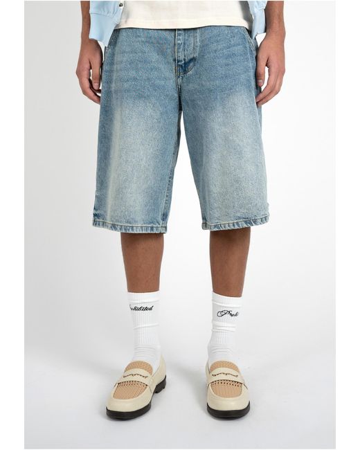 Prohibited Blue Shorts