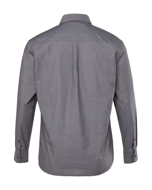Men Plus Hemd in Gray für Herren