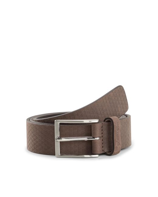 Strellson Gürtel Ledergürtel in Brown für Herren