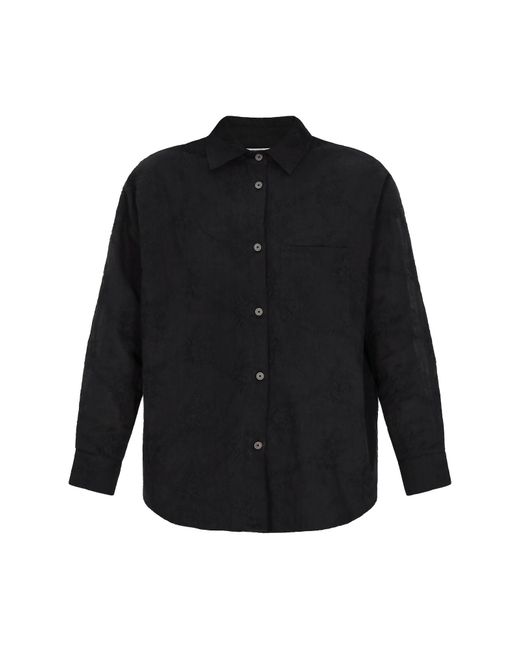 DreiMaster Maritim Black Bluse
