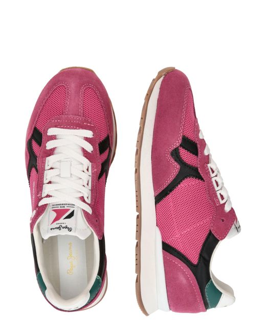 Pepe Jeans Pink Sneaker 'brit retro'