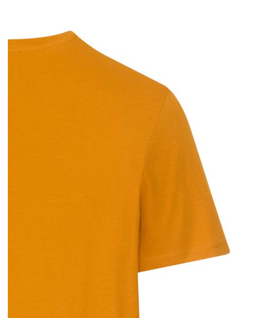 Camel Active T-Shirt Aus Reiner Baumwolle in Yellow für Herren
