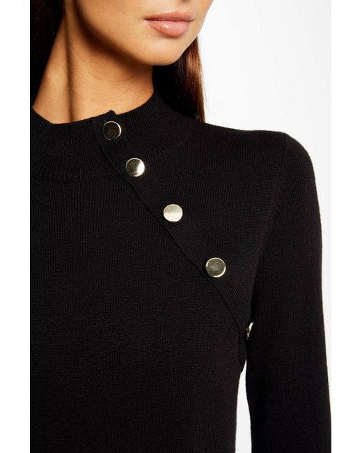 Morgan Black Pullover Mnoe
