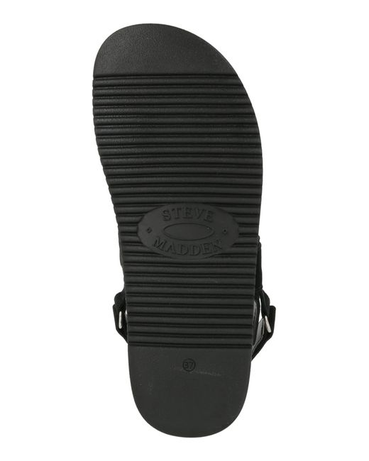 Steve Madden Black Sandale Mona-E
