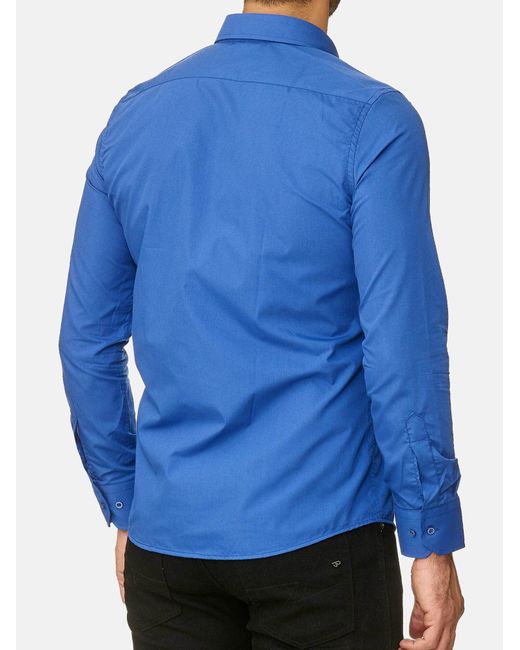 Reslad Hemd Rs7002 in Blue für Herren