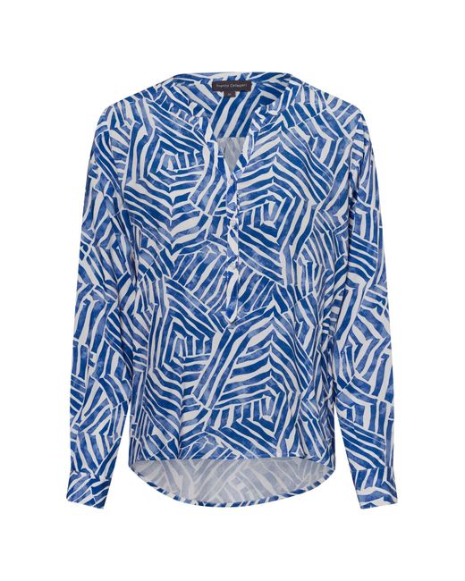 Marie Lund Blue Blusenshirt