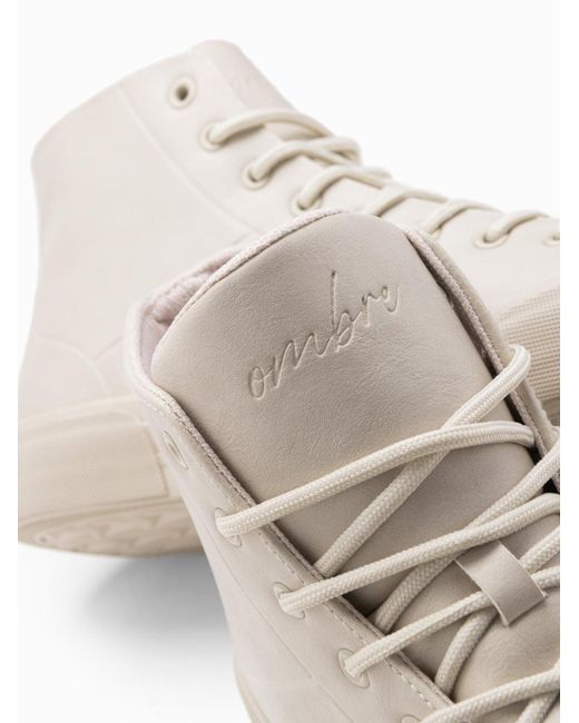 Ombre Sneaker High in Natural für Herren