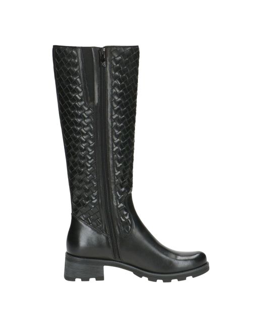 Caprice Black Stiefel