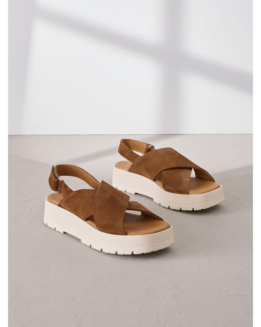 Next Brown Sandale