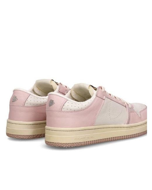 Philippe Model Pink Sneaker Low