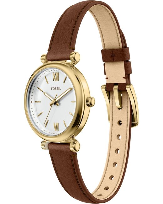 Fossil White Analoguhr