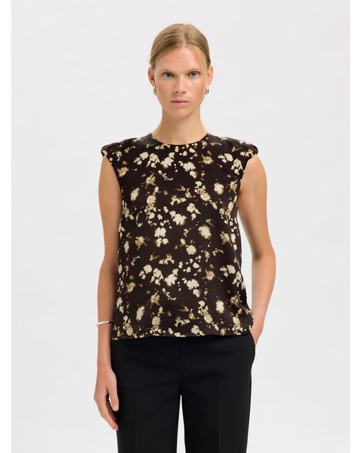 SELECTED Black Bluse
