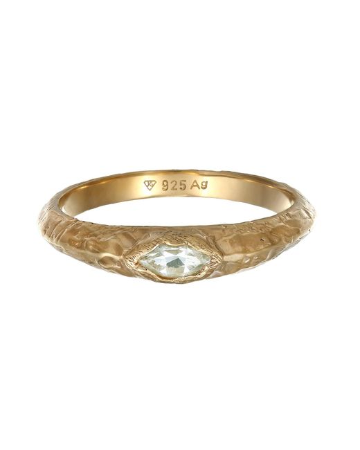 Haze & Glory Ring in White für Herren