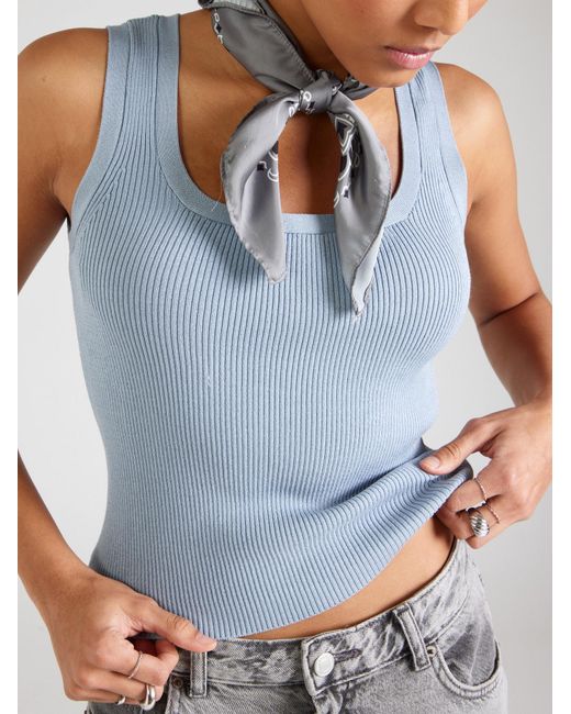 Aware Blue Top Vmpoppy