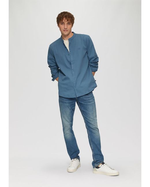 QS Hemd in Blue für Herren
