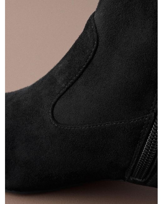 Next Black Stiefelette Motionflex
