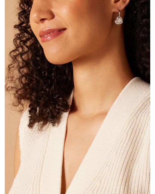 Guess White Ohrringe