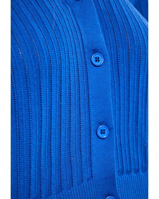 Ebeeza Blue Strickjacke