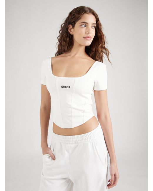Guess White Top 'ruth active'