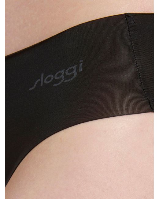 Sloggi Black String Zero Microfibre 2.0 Hipstring