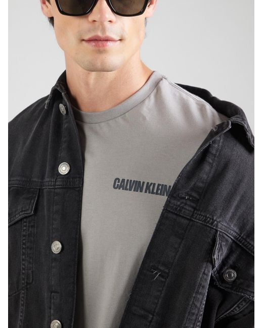 Calvin Klein T-Shirt in Gray für Herren