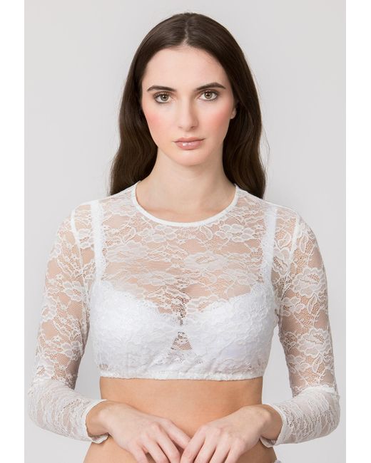 Stockerpoint White Dirndlbluse Willma
