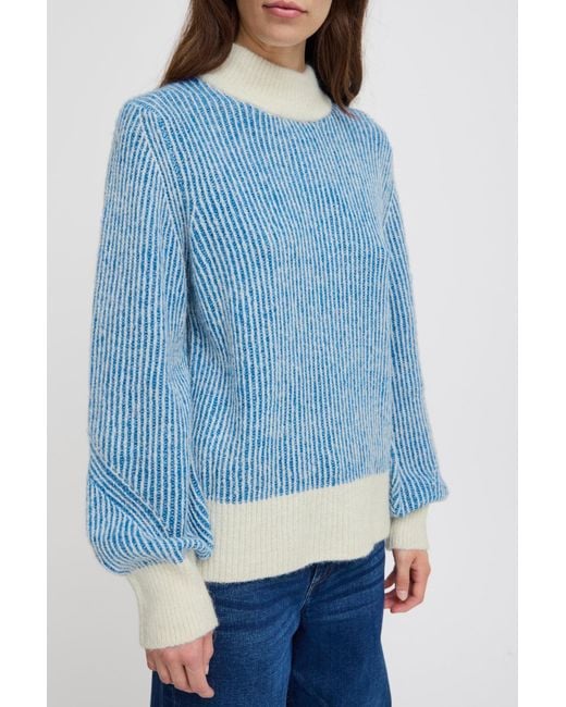 Ichi Blue Pullover Kamara