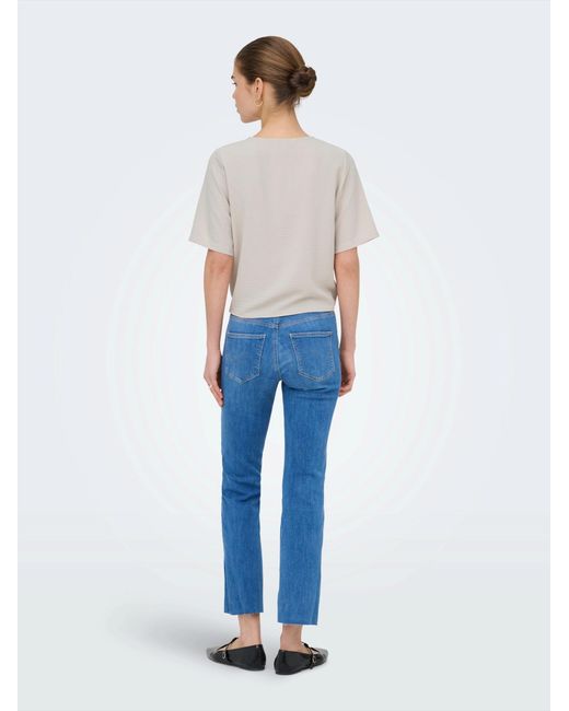ONLY White Bluse Onlevalou