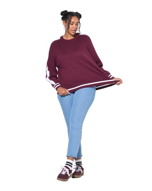 Studio Untold Purple Pullover