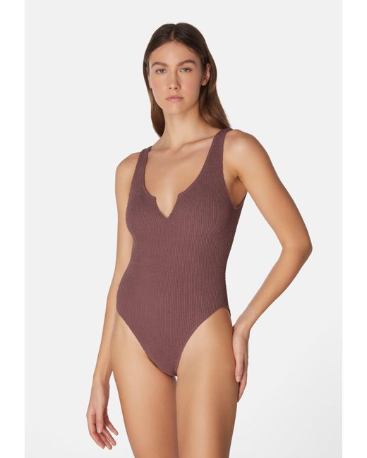 Sorbet Island Purple Badeanzug 'Ava'