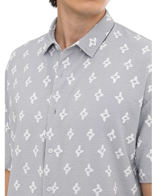 Campus Sutra Hemd Tori in Blue für Herren