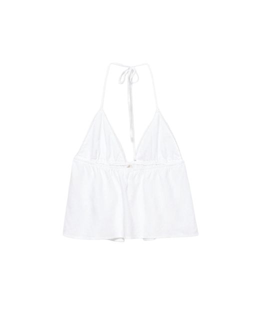 Pull&Bear White Top Pacific