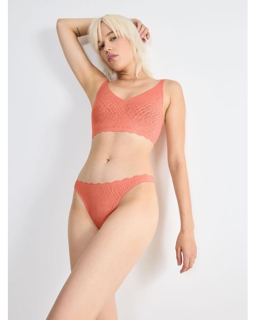 Sloggi Pink String Zero Feel Bliss String