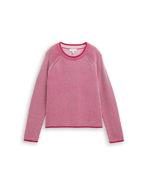 Tom Tailor Pink Pullover