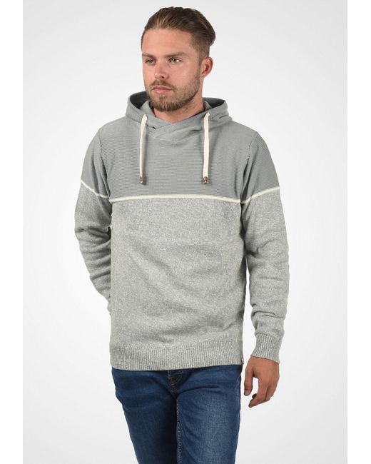 INDICODE Pullover Lynde in Gray für Herren