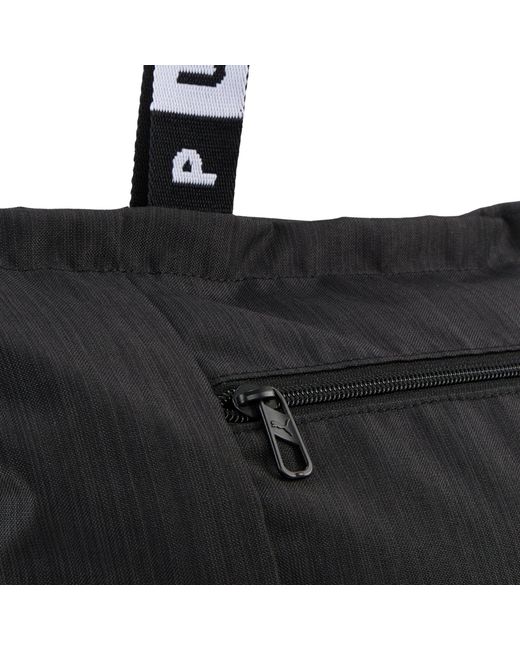 PUMA Black BASE SHOPPER, sportlicher Stil, für Erwachsene, aus Polyester, leichtes Material