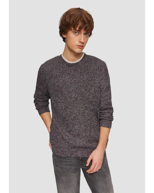 QS Pullover in Gray für Herren