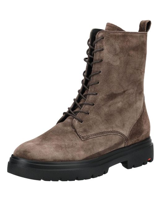LLOYD SELECTED Brown Schnürstiefel