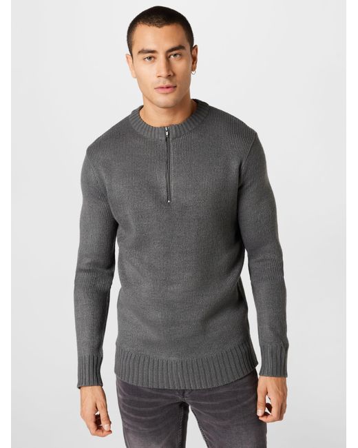 BRANDIT Pullover Armee in Gray für Herren