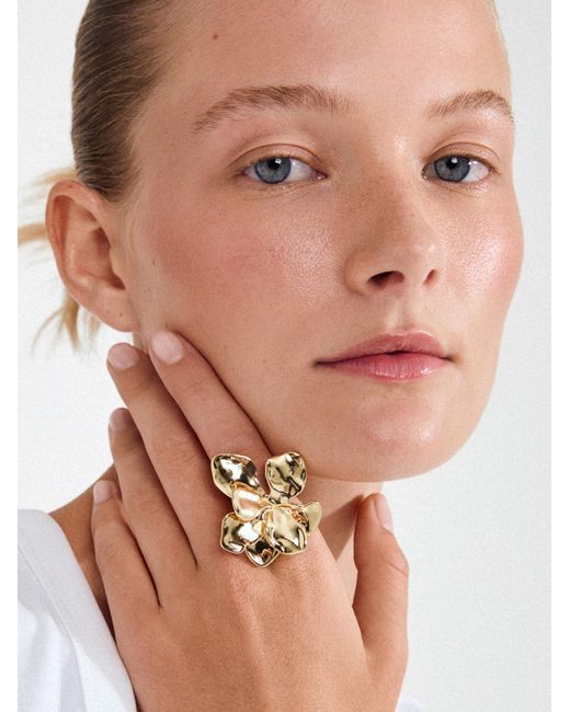 Pilgrim Metallic Ring Lunith