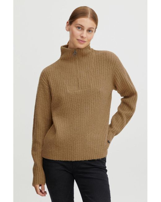 Oxmo Brown Pullover Saline