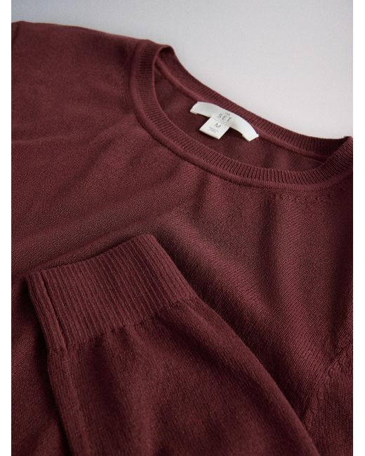The Set Black Pullover