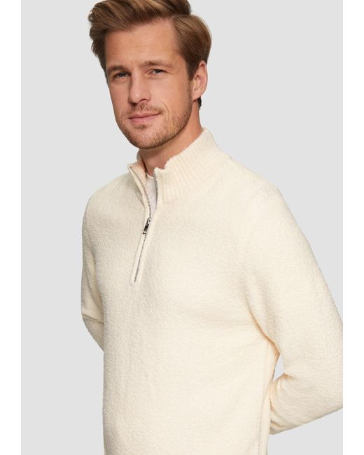 S.oliver Pullover in White für Herren