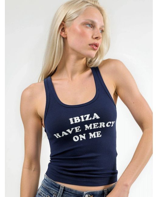 Busem Blue Top