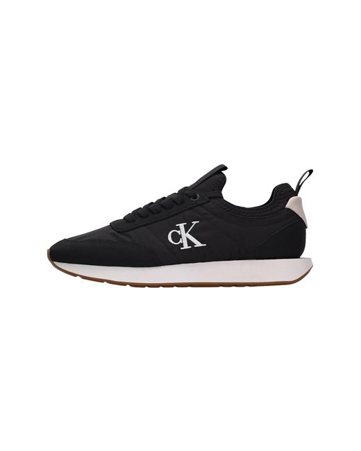 Calvin Klein Black Sneaker Essential Retro Mono-Sock Fit