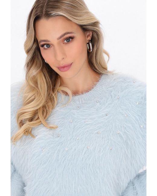 faina Blue Pullover