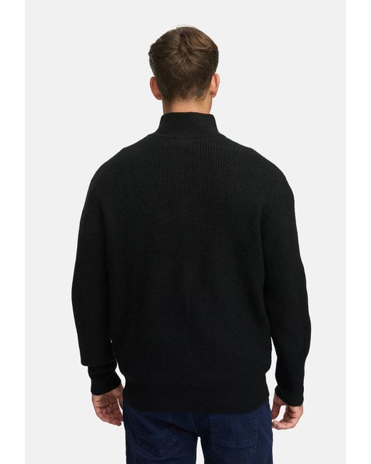 INDICODE Pullover Inpeace in Black für Herren