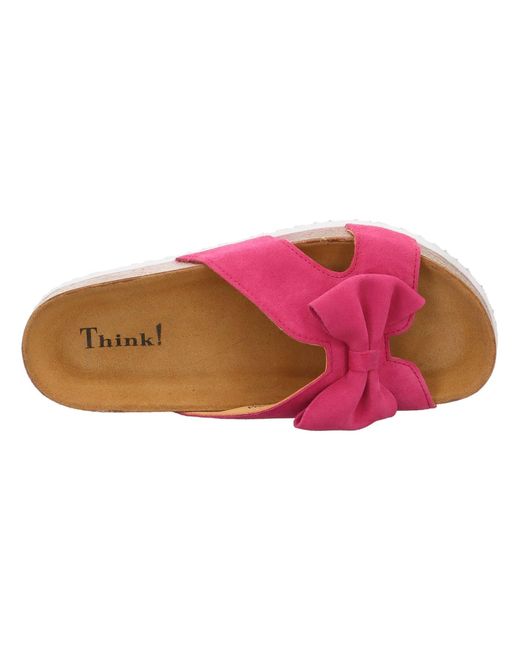 Think! Pink Pantolette Crissi