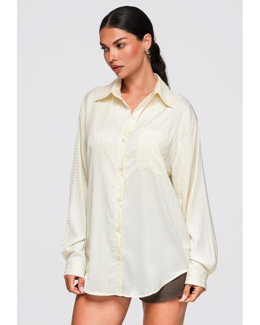 Ombre White Bluse
