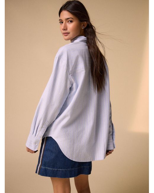 Next Blue Bluse